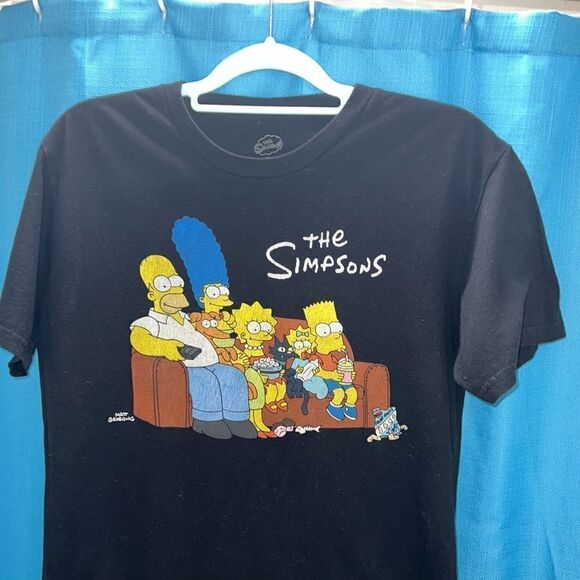 Simpson graphic T-shirt. Black yellow blue - Picture 3 of 3